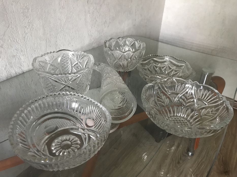 Кришталеві салатники