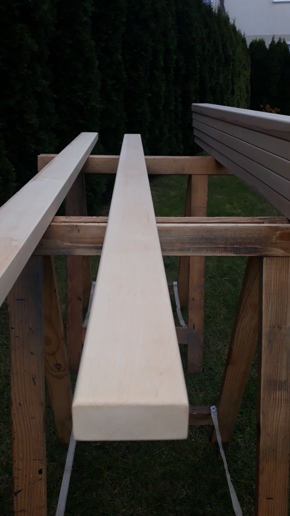 Deski olchowe do ławki ogrodowej do sauny
