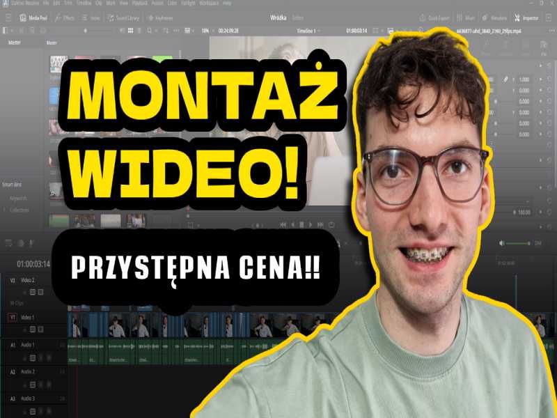 Montaż filmów/ montaż wideo/ YouTube / ROLKI / TIKTOKI w DOBREJ CENIE!