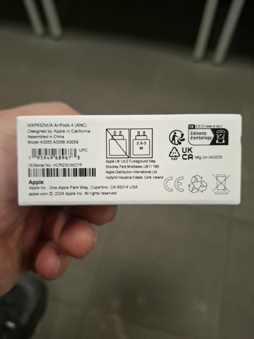 Apple Airpods 4 z ANC