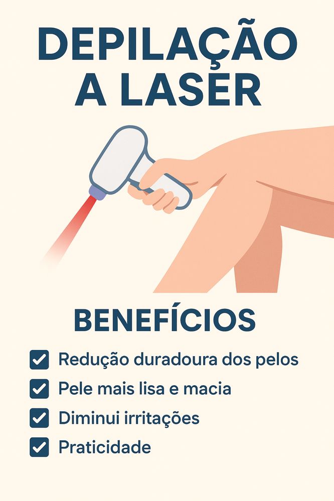 Depilação laser 4 ondas