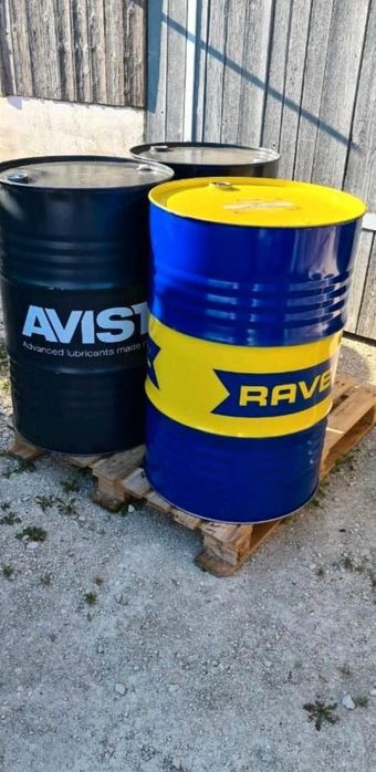 Beczki metalowe raz użyte 200 litrów