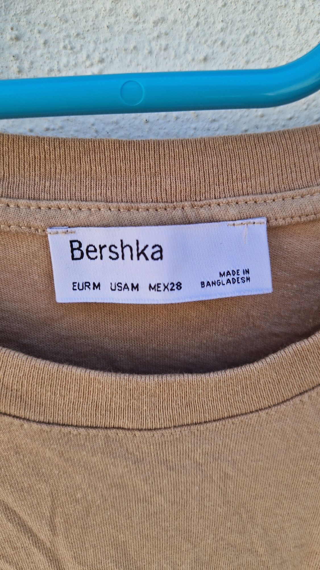 Vestido castanho Bershka
