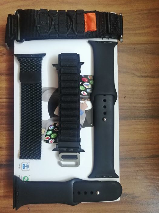 Ремешок на Smart Watch Apple Ultra 38-49mm, магнитный, силиконовый