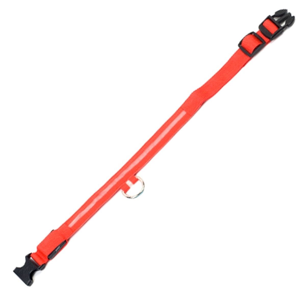 AG232 Obroża świecąca LED 32-37CM RED