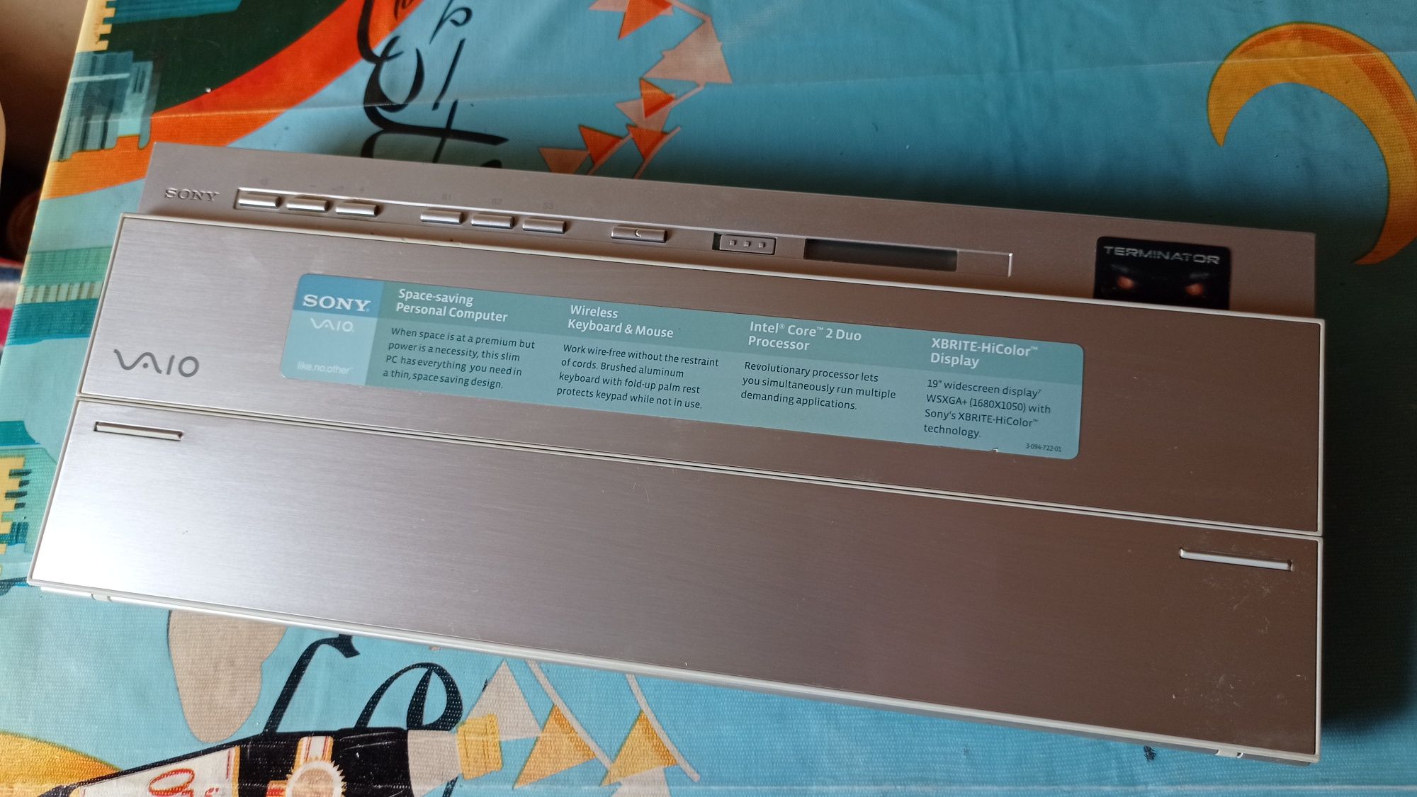 Беспроводная клавиатура и мышь Sony vaio
