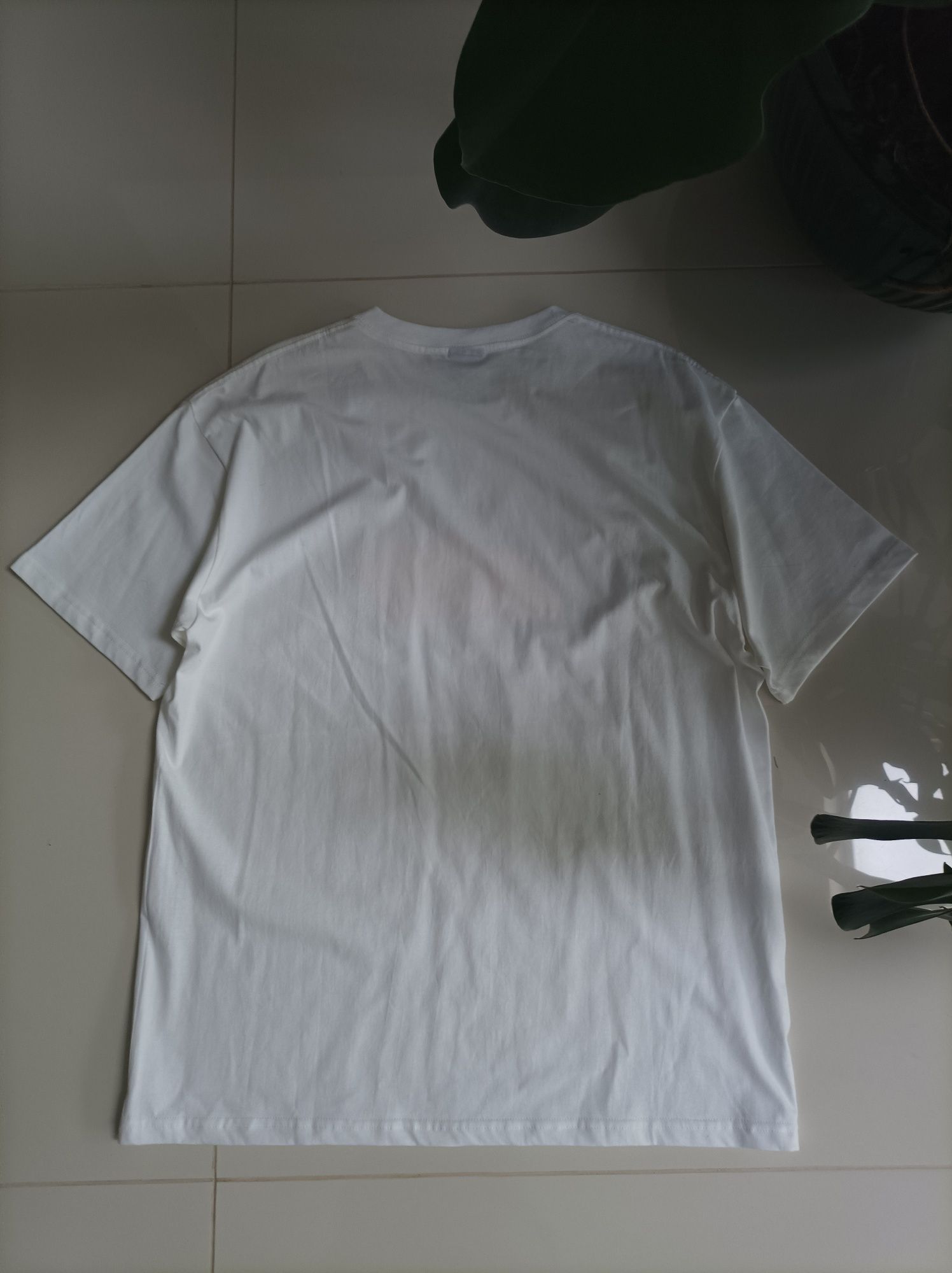 Biała Koszulka Stüssy Flame Tee