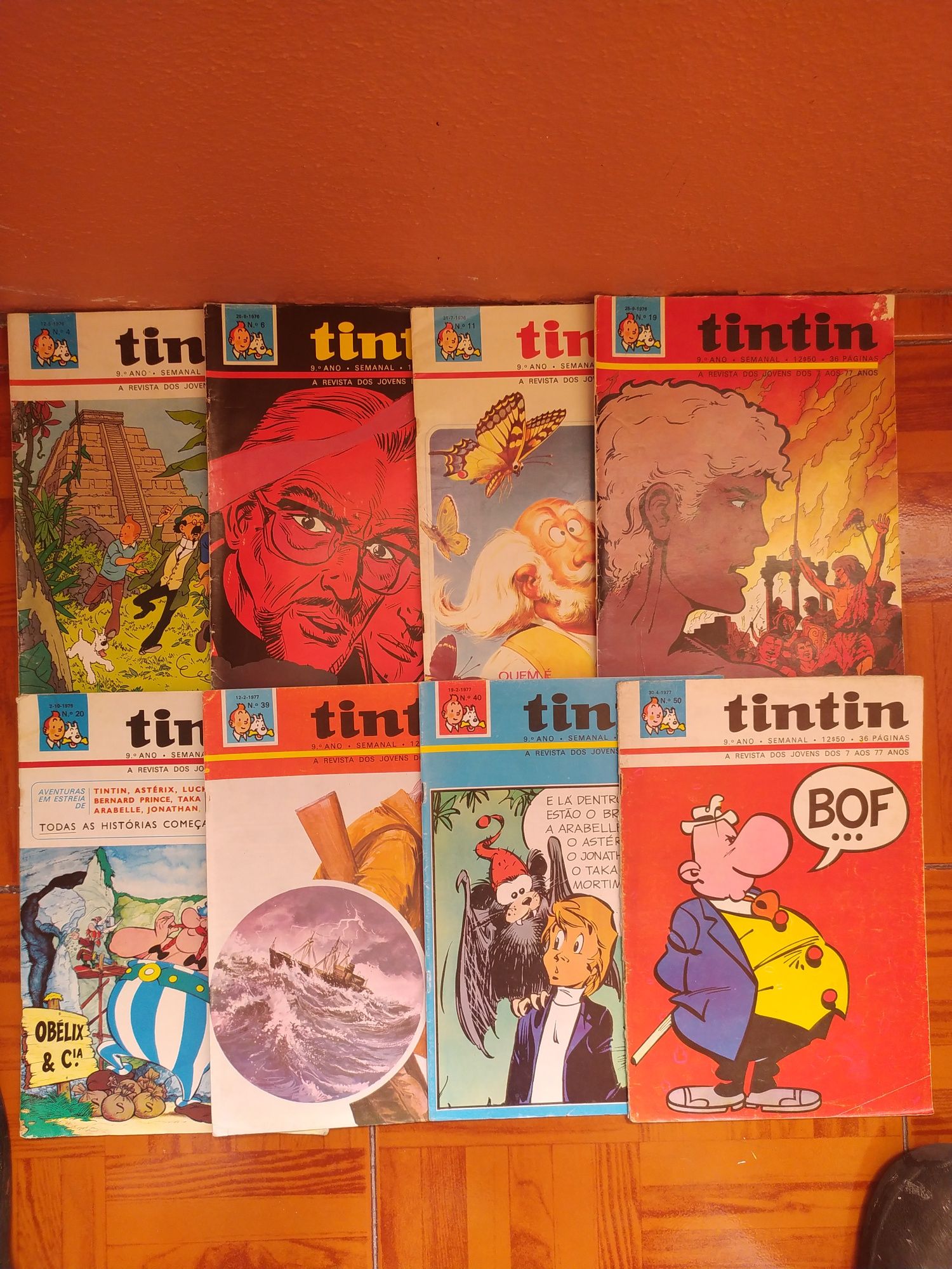 Banda desenhada. Tintin.