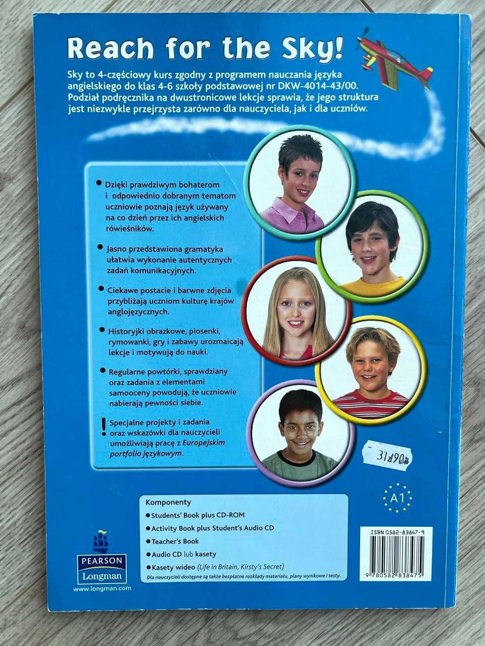 Sky 1 Students' book podręcznik do szkoły podstawowej + CD