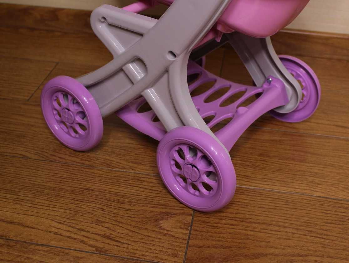 Візок іграшковий коляска для ляльки нова долоні пластикова