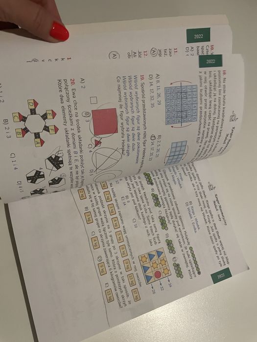 Maluch kangur matematyczny 92-2022