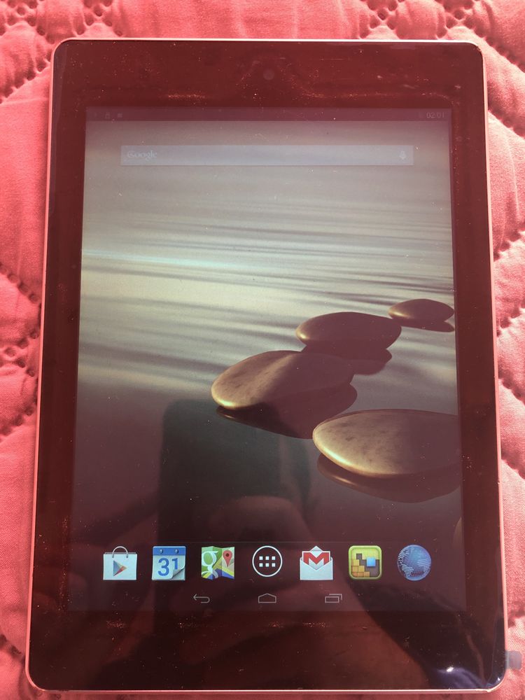 Tablet Acer Iconia A1-810 a funcionar