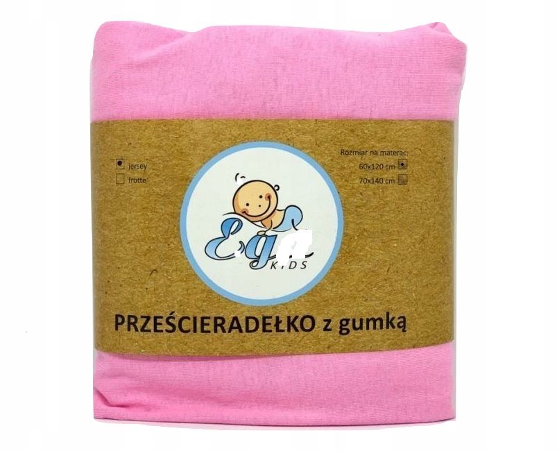 Prześcieradło Do Łóżeczka Ega Kids 120X60 Jersey