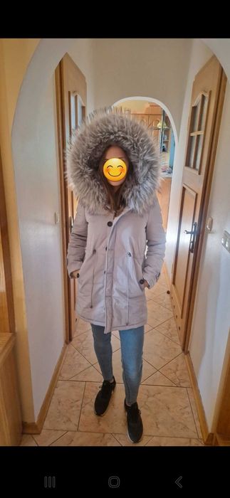 Kurtka parka K.ZELL szara