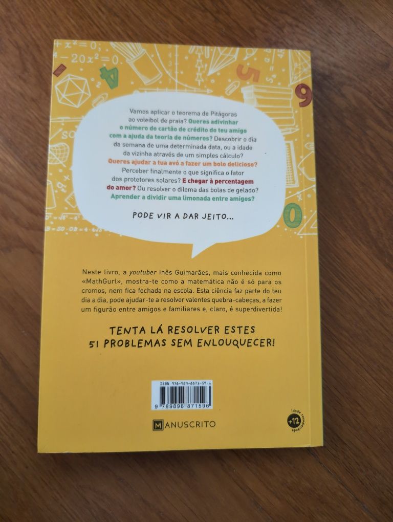 NOVO - Desafios Matemáticos que te vão enlouquecer, Inês Guimarães