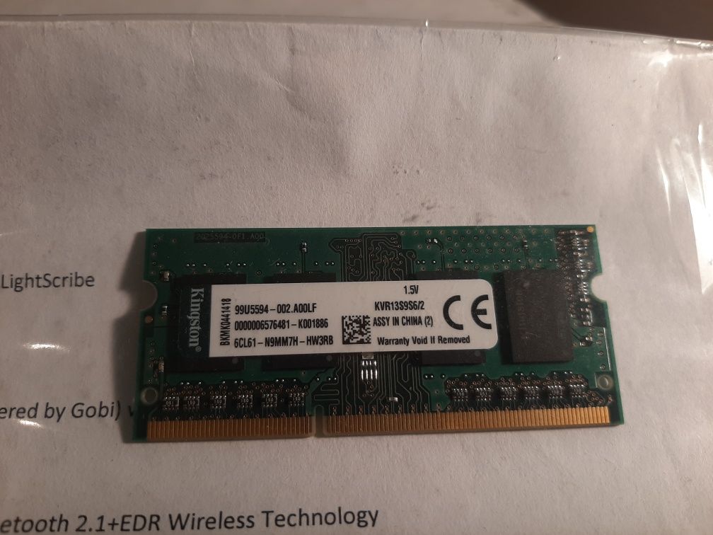 Pamięć do komputera DDR3 / 1333 MHz / 2 GB