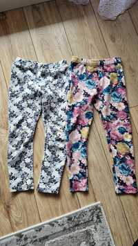 Spodenki, legginsy F&F kwiaty 110