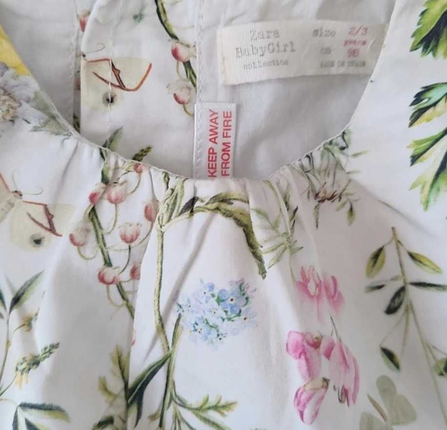 Kwiecista sukienka Zara