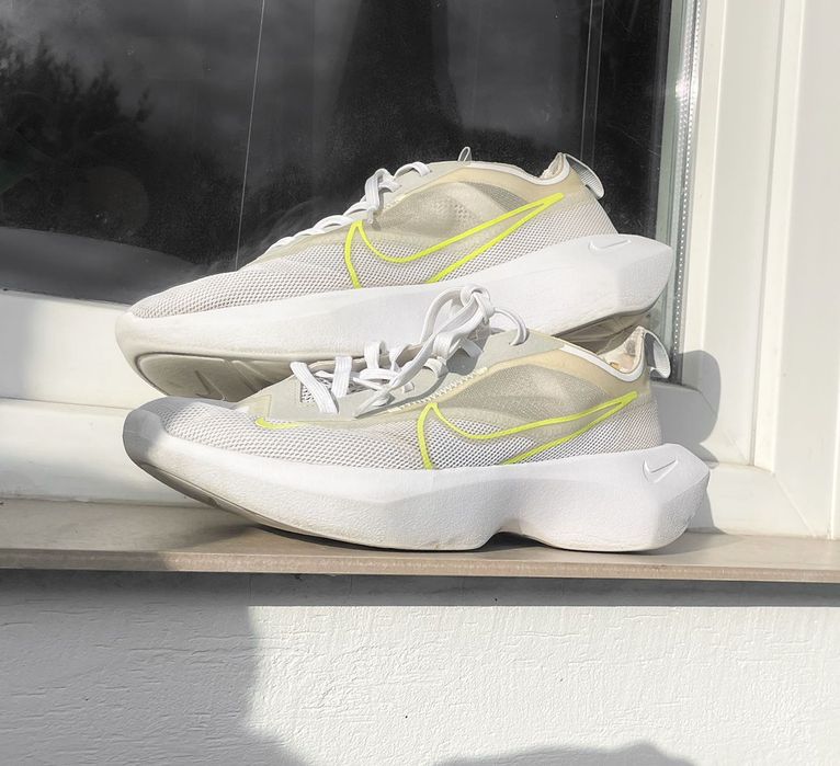 Nike Vista Lite 39 white neon fluo sneakers damskie białe