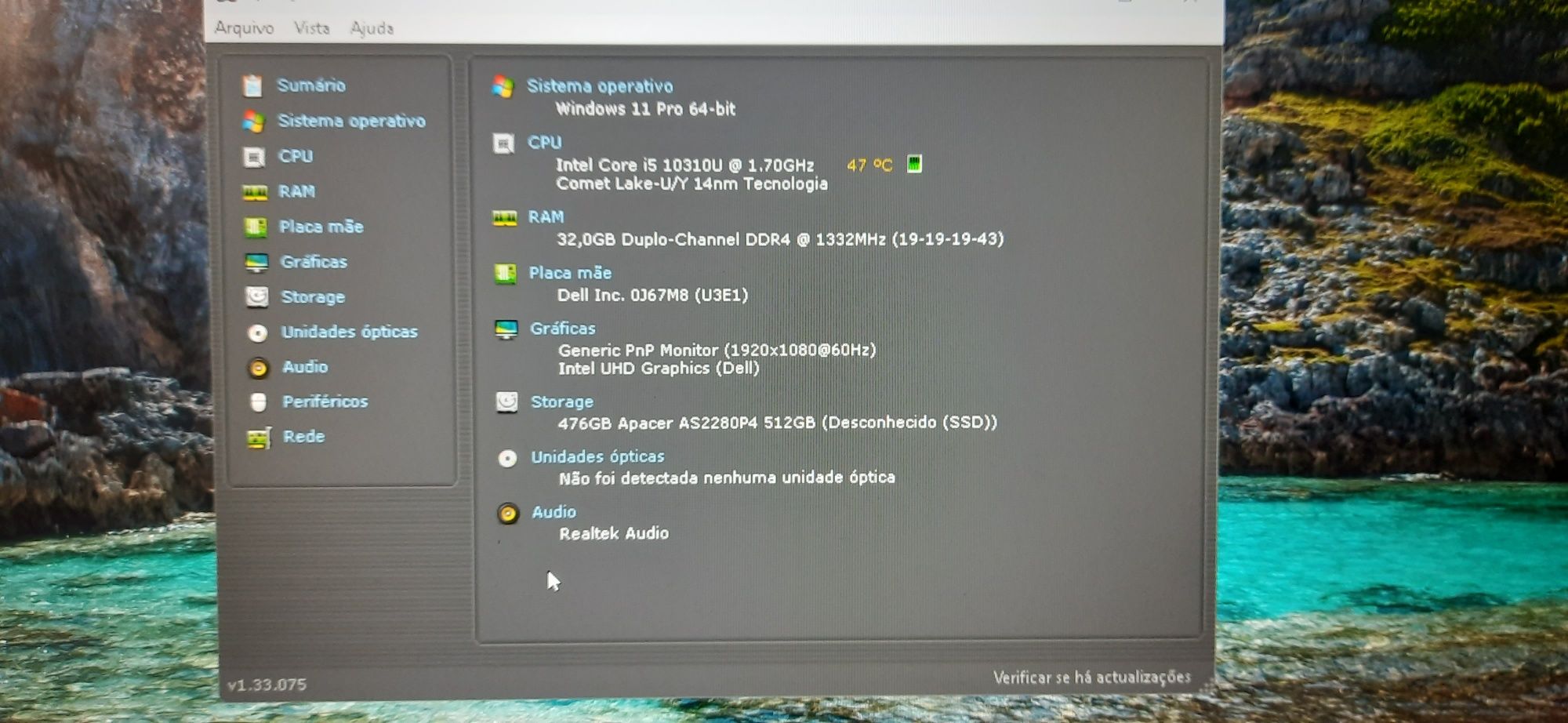 Dell Latitude 5510 10ªG|15.6"Full-IPS|i5-10310U|16G|NVMe512G|R+M|W11