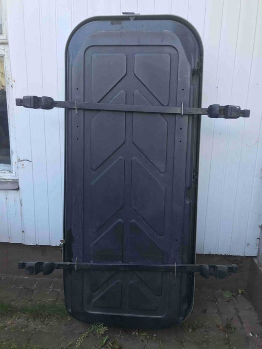 Автомобільний бокс + багажник на дах TAURUS  430 срібний