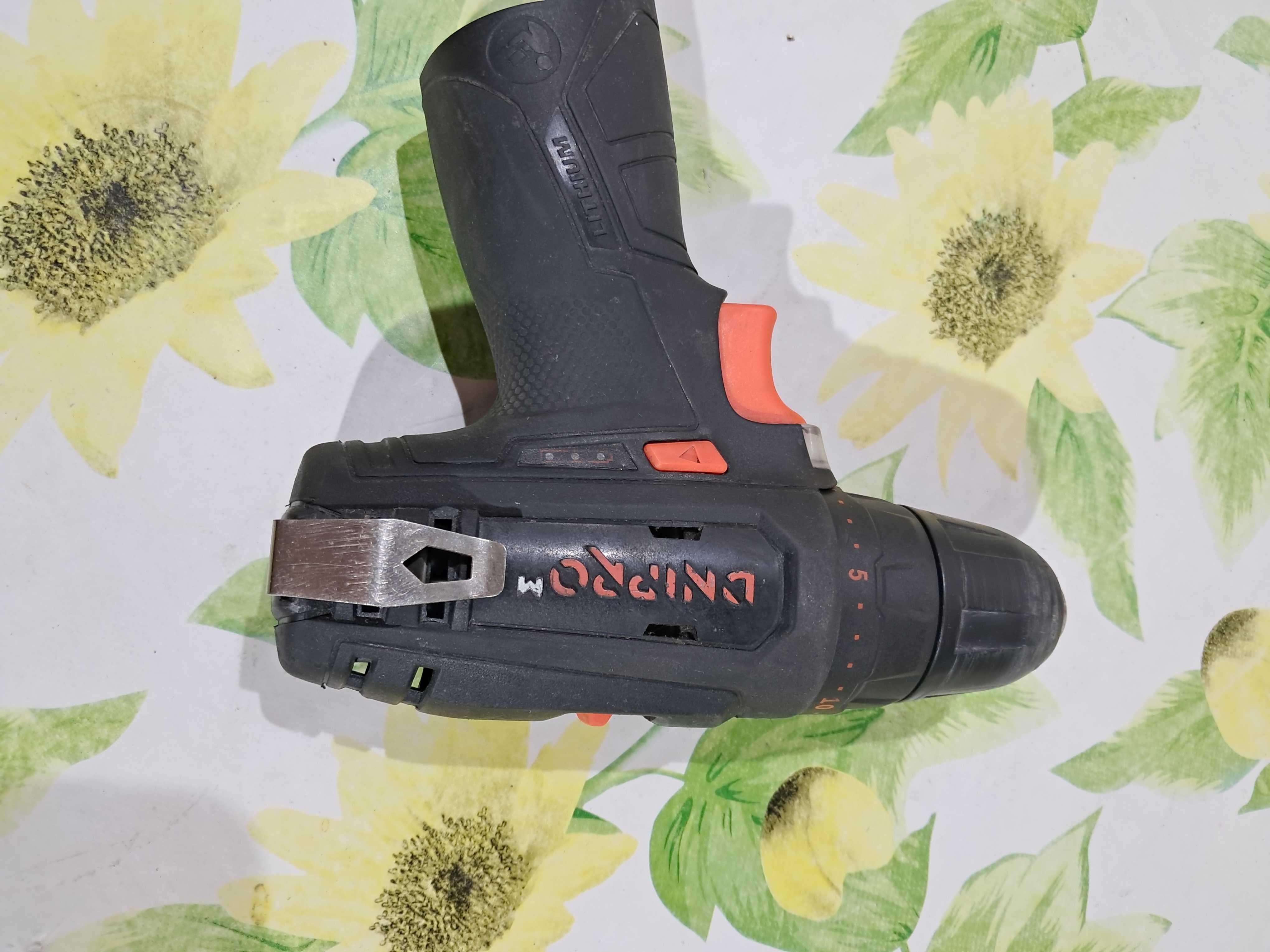 шуруповерт аккумуляторный DNIPRO -M  CD-12CX COMPACT тушка