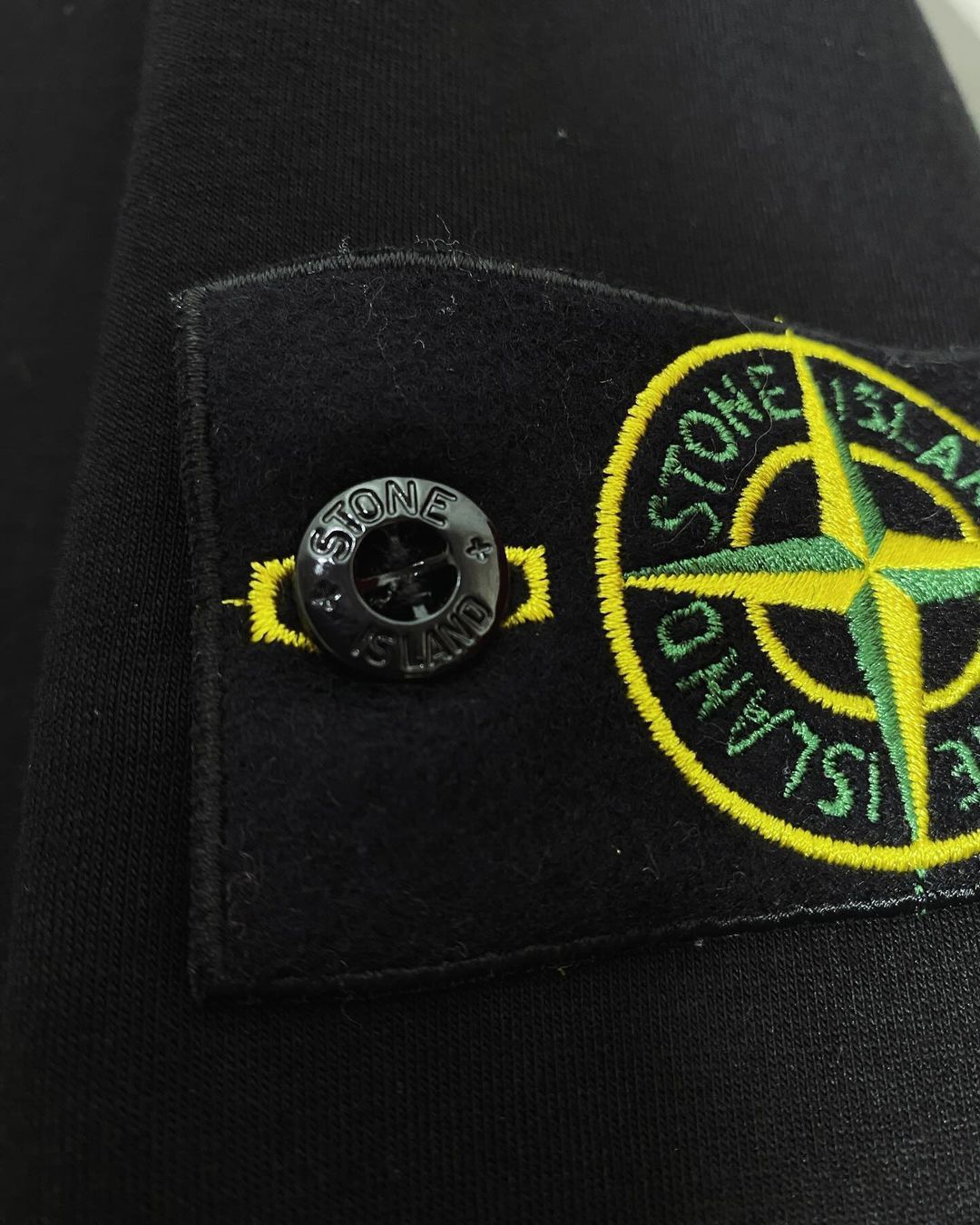 Stone Island Black DYED hoodie