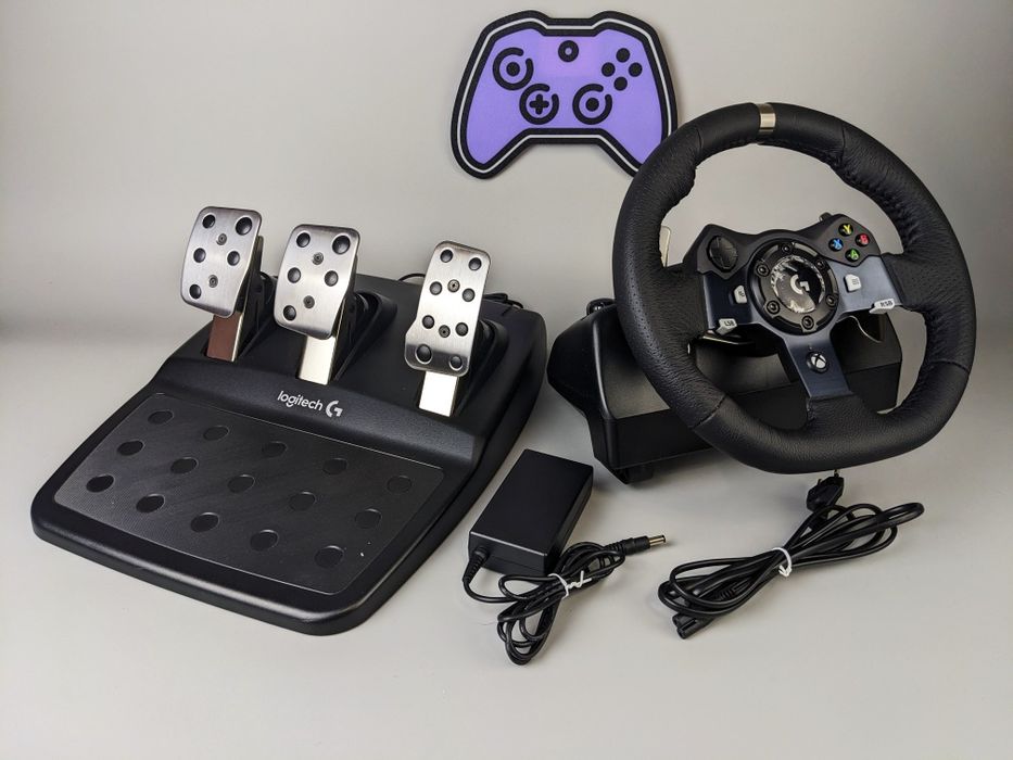 ‼️Руль, Кермо Logitech G920‼️ + педалі, simracing, PC, Xbox. Гарантія