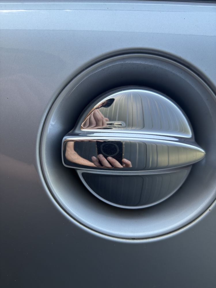 Mini Cooper S R53 – Tampa de combustível cromada (interna + externa)