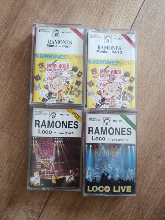 Ramones! Punk zestaw kaset