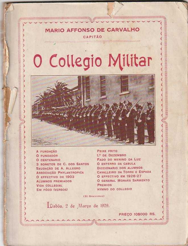 O Collegio Militar (1929)-Mário Affonso de Carvalho-