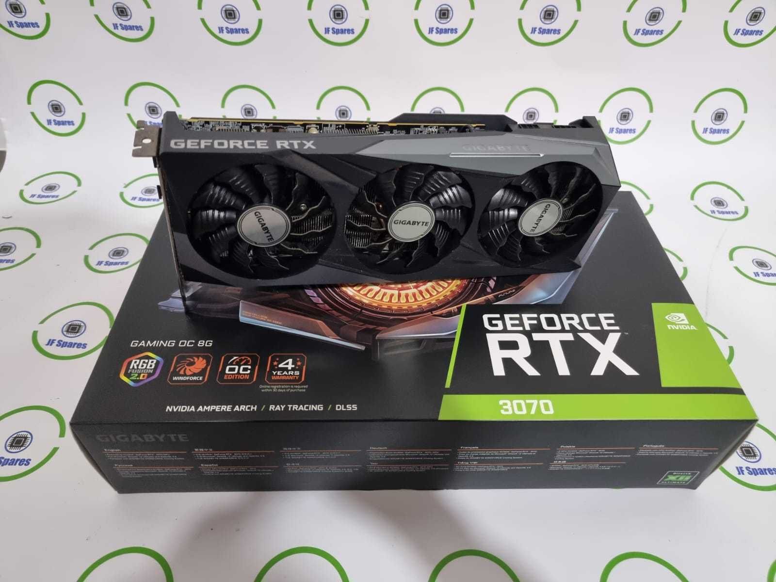 Placa Gráfica NVidia RTX 3070 como NOVA!
