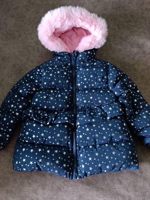 Нова зимова курточка на дівчинку