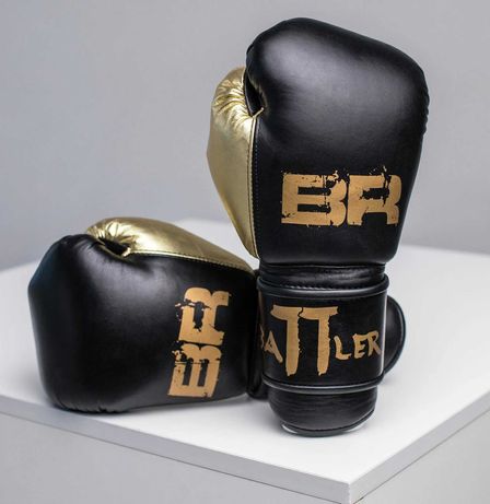 НАТУРАЛЬНАЯ КОЖА Боксерские перчатки 10-18 унций для ММА тайский бокс