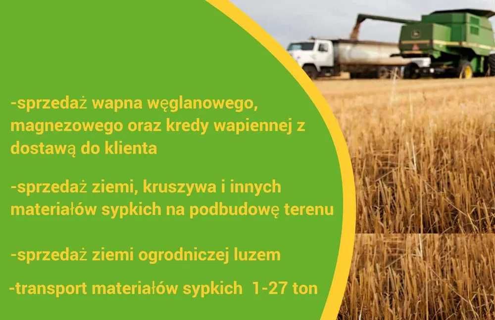 Cena z dostawą Wapno Magnezowe odm.05 CaO34%+MgO22% F-vat certyfikat