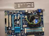 GIGABYTE  GA-H77-DS3H + i3 gen 3 + 4GB + Radiator