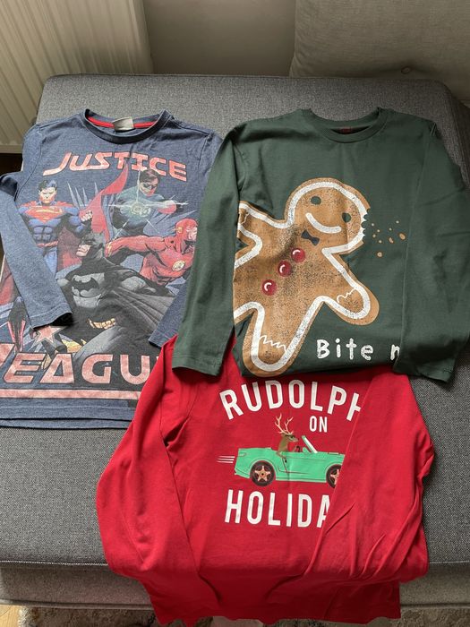 Bluzki dziecięce 3 szt. H&M Smyk 140-146