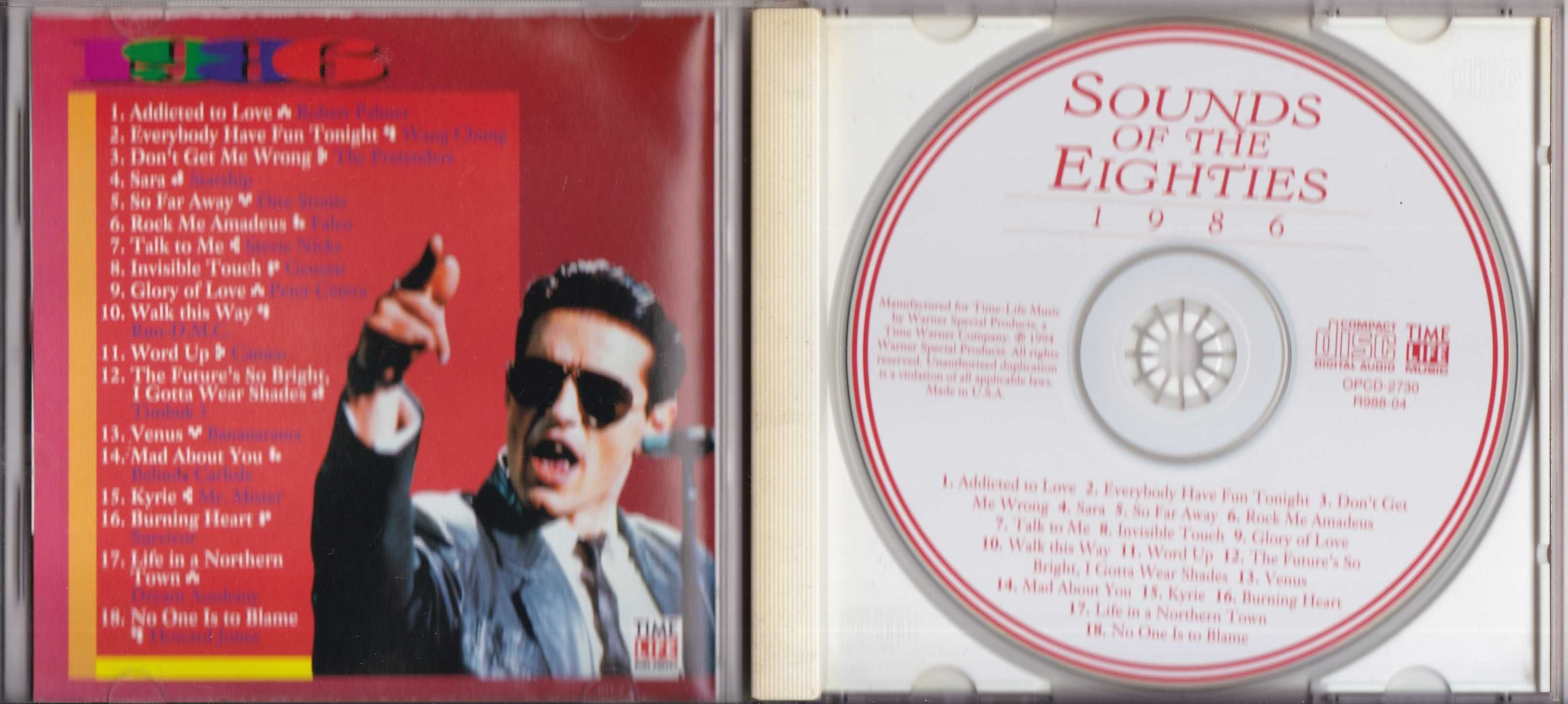 Sounds of the Eighties: 1986 . CD .