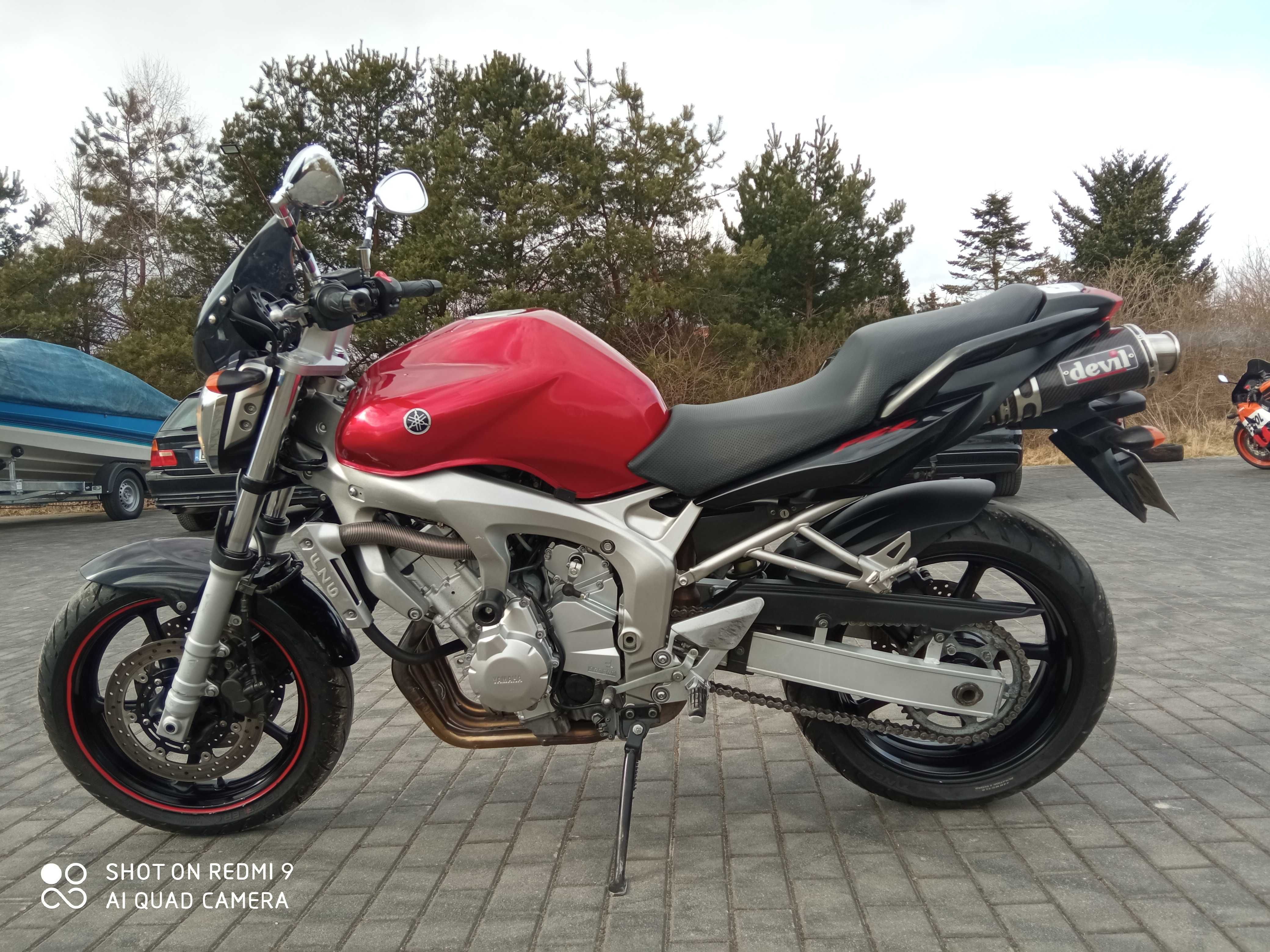 Yamaha Fz6 Fazer 600 -2006r 24000km Bdb. zarej. RATY zamiana