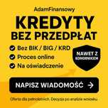 Kredyt bez BIK, BIG, KRD nawet z komornikiem