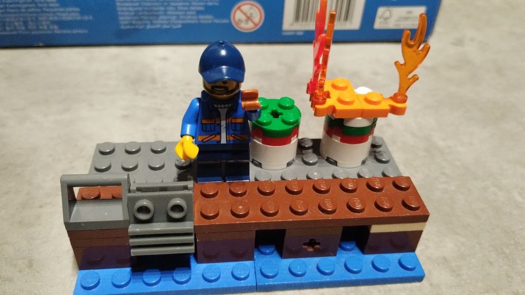 LEGO city łódka zestaw kompletny