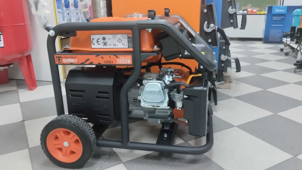 Генератор бензиновий GENERGY GORBEA 2800 Вт генератор для будинку