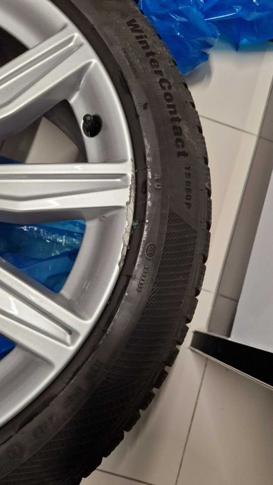 Koła Audi 19 cali z oponami zimowymi