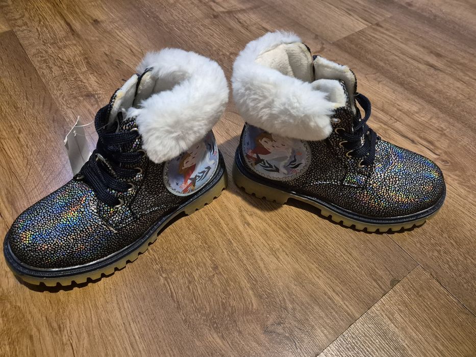 Buty zimowe elsa frozen