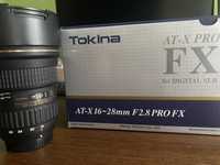 Obiektyw Tokina AT-X 16-28 mm f/2.8 PRO FX do Nikon F