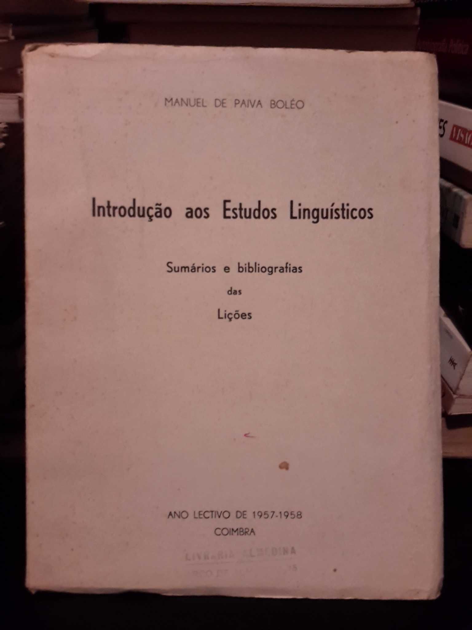 Manuel de Paiva Boléo - Introdução aos Estudos Linguísticos