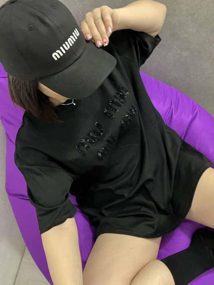Комплект футболка+кепка+носки Miu Miu Balenciaga