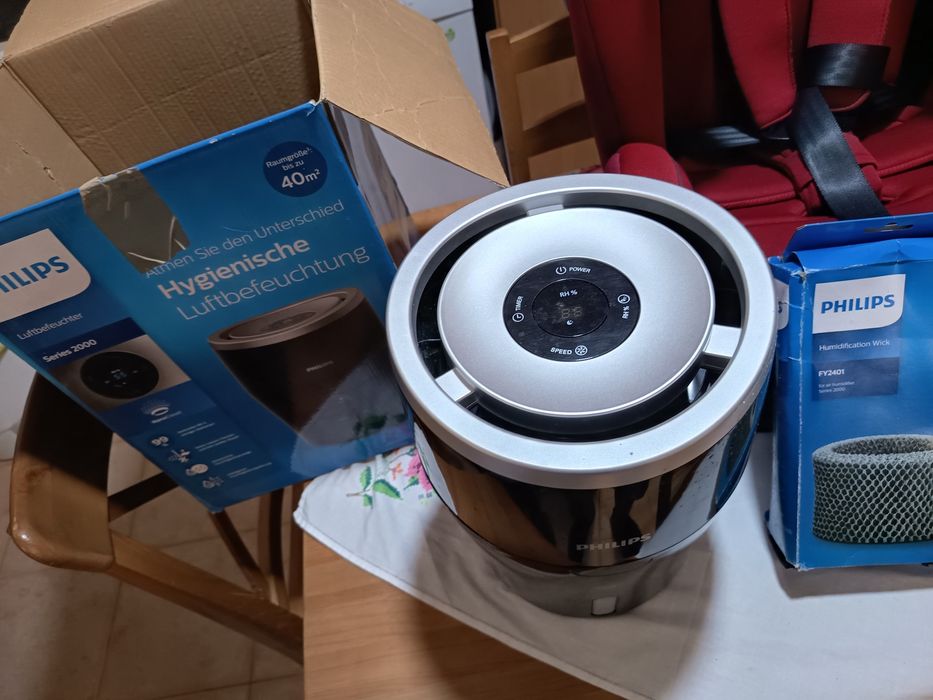 Humidificação Philips Série 2000 Preto