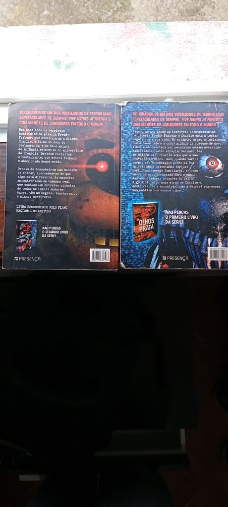 Livros Five nights at Freddy's