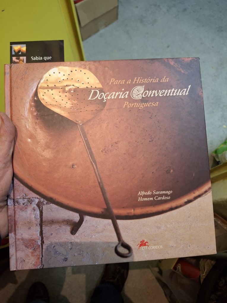 Livro CTT culinária Doçaria Conventual
